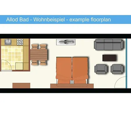 Apartment Allod Bad 102 *